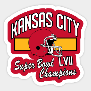 Kansas City Chiefs Super Bowl Champions Sticker